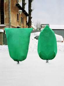 1件装植物防寒罩，园艺用品，树木保温防冻罩，冬季无纺布植物防霜罩，灯罩，暖风机罩，花园伞 - A - 查看 10