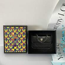 Mini Quilted Chain Flap Bag - Stylish Square Crossbody Purse For Everyday Chic - Mini Black + Box - View 2