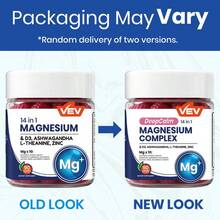 14-In-1 Magnesium Complex Gummies For DeepCalm - Ashwagandha, L-Theanine, D3 & Zinc - 380g - 查看 2