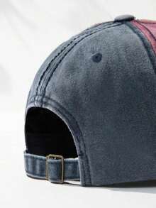 DareSee 1pc Baseball Cap, Hat, Truck Driver's Hat With Colorblock, Embroidery, Vintage Number, Lightweight & Adjustable Size' MusicFest Y2KFest Back To School Autumn Halloween Halloween Winter. - Multicolor - View 3