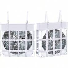 1 Pcs Box Fan Holder Horse Stall Classic Fan Bag Hanging Web Holder Nylon Box Bag Black - White + 2 - View 3