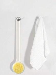 Long Handle Bath Brush, Includes Exfoliating Scrub Brush, Suitable For Body And Back - Massage And Exfoliate In The Bathroom - Multicolor - View 3
