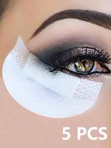 Miếng chắn phấn mắt, miếng chắn kem lót trang điểm, miếng mút bảo vệ lớp trang điểm, dụng cụ dặm lại lớp trang điểm không xơ vải, dụng cụ bảo vệ kẻ mắt không xơ vải, dụng cụ định hình phấn mắt chống lem - dễ vệ sinh, dụng cụ chuyên nghiệp dành cho chuyên gia trang điểm. - trắng - Xem 12