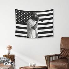 Frank Tapestry Ocean Pink America Flag Rap Wall Tapestry Blanket Funny Poster For College Dorm Decor Room Decoration Gift Merch - 1PC - 查看 3