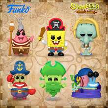 Bộ sưu tập Funko POP! Phim điện ảnh: The Big Movie - SpongeBob / Gary / Squidward Tentacles / (Flying Dutchman) - Mô hình vinyl sưu tầm, lựa chọn quà tặng sáng tạo. - Nhiều màu - Xem 1