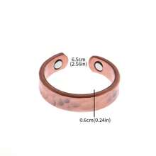 1 chiếc nhẫn hở cổ điển sang trọng, đa năng, làm từ hợp kim đồng, thích hợp đeo hàng ngày và trong các dịp lễ hội. - Đồng - Xem 2