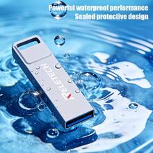 Reletech 64GB 32GB 16GB Flash Drive+USB To Type-C Interface Ultra Fast USB2.0 Large Capacity USB Drive For Fast Data Transfer And Storage, Metal Waterproof, Silver, High Speed, Portable, For Computer & Phone, Plug And Play - View 6