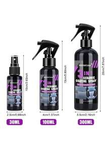 HGKJ 三合一汽车陶瓷纳米涂层液，纳米晶体疏水层，抛光纳米涂层剂，抛光纳米涂层 P1 号，汽车漆面涂层，必备汽车保养工具，汽车零部件 - 多色 - 查看 6