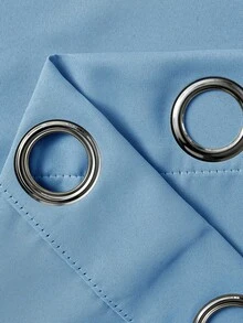 Blackout Curtains, Thermal Insulated, Opaque Curtains With Grommets, UV Protection, Bedroom Home Living Room Interior Decor - Blue - View 6