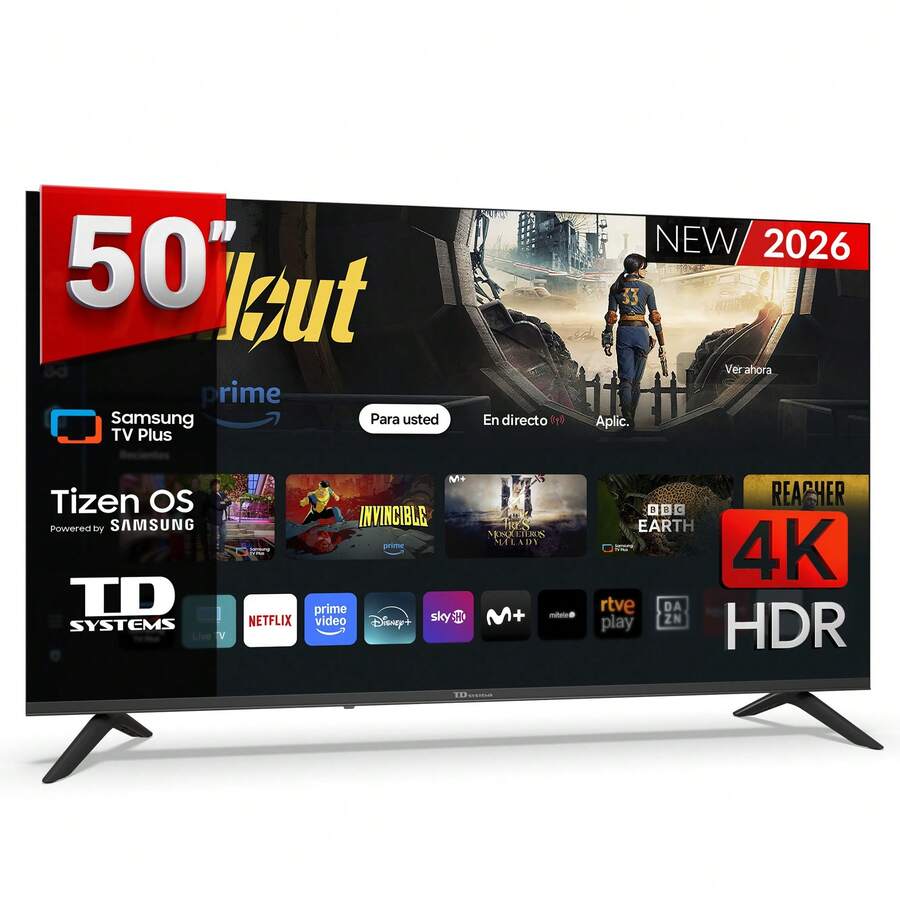 TD Systems Televisions - EU C Type Plug(220-240V) - View 1
