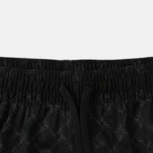 Nike Jordan 男士轻便透气印花运动短裤 - 黑色 - 查看 8