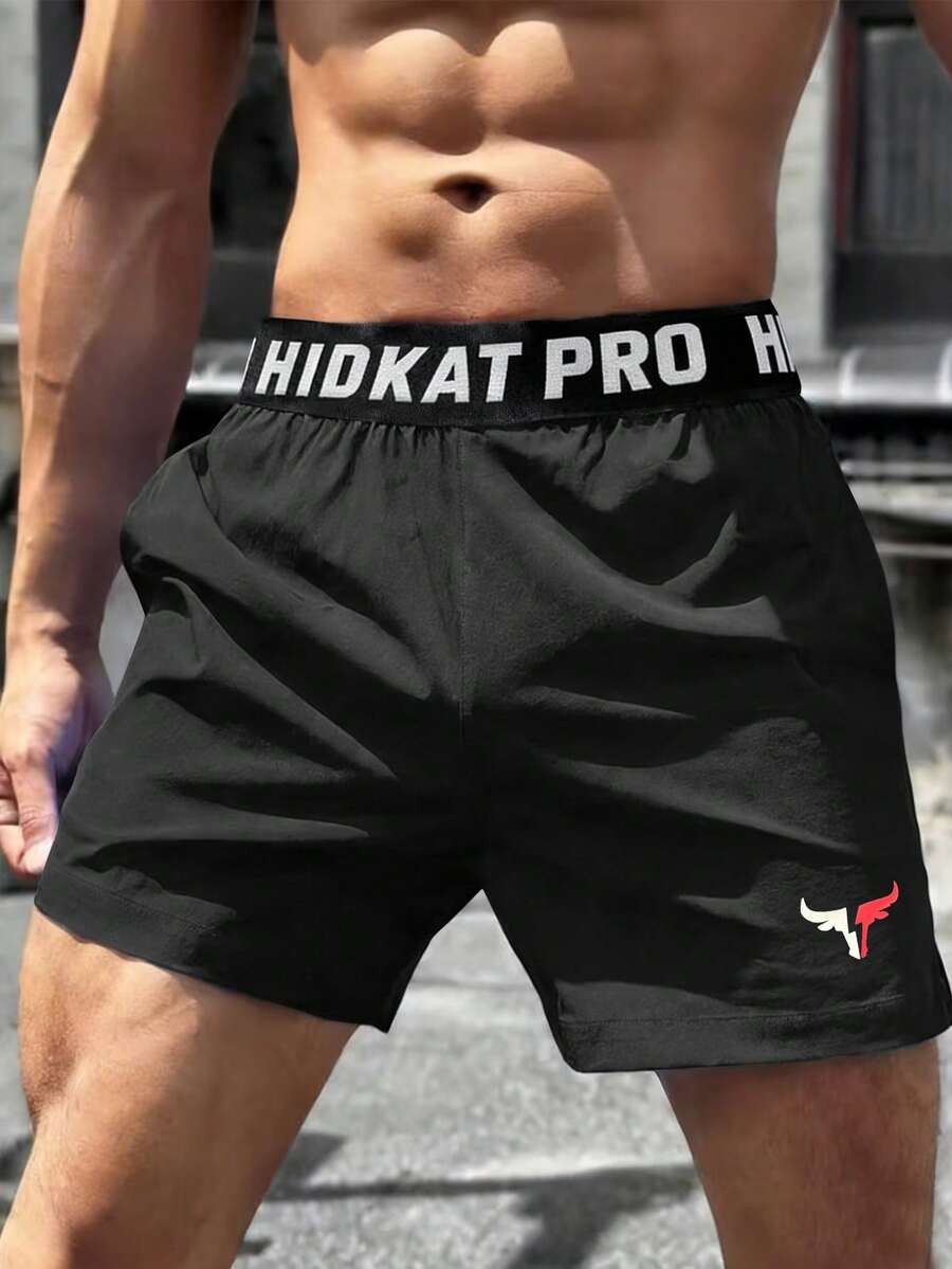 Hidkat 男士宽松透气休闲运动短裤，弹性腰带，轻盈亲肤，适合夏季运动、休闲及日常穿着。