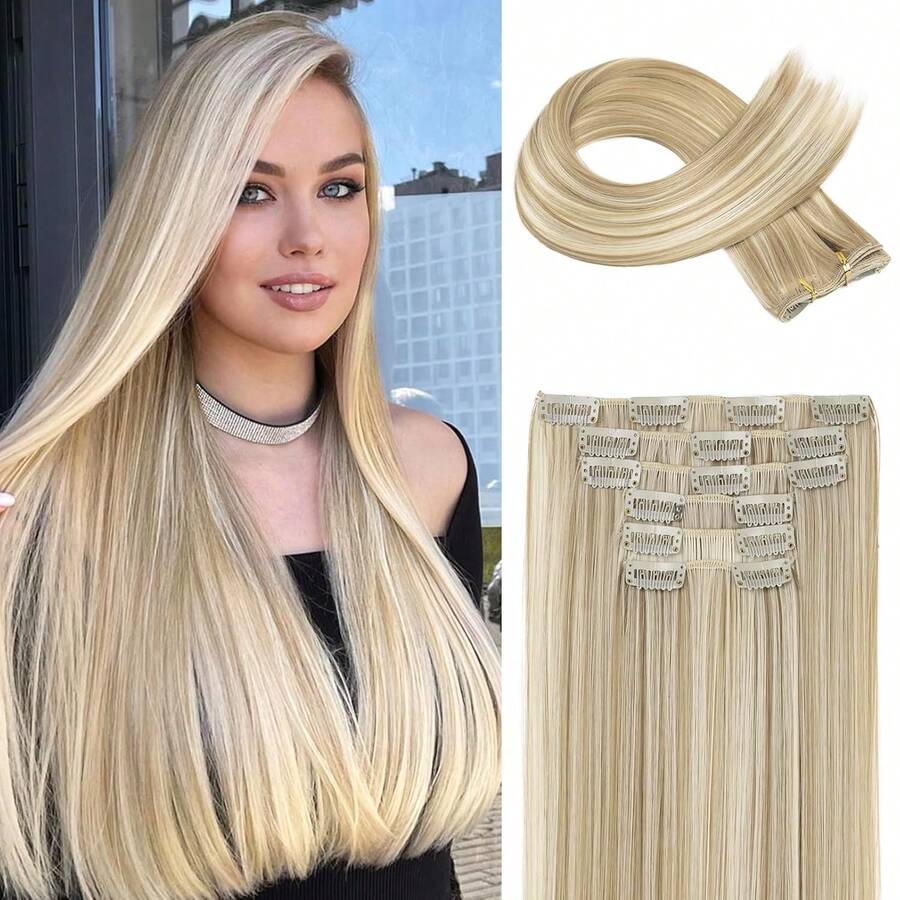 Wig Tools - Blonde avec des mèches blondes - Voir 1