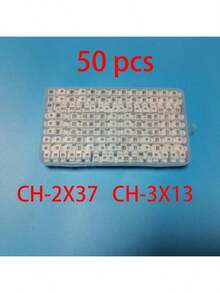 25个/50个多种尺寸可选，快速连接器，按压式连接器，2针阻燃LED灯连接器，CH-2，CH-3快速接线端子，2位按压式线夹端子，灯具自锁端子连接器，接线工具 - 50 pcs - 查看 11
