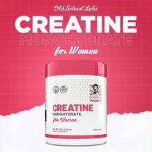 Old School Creatine Monohydrate For Women NoSugarAdded Muscle Growth Hair Health Skin RadianceFasterRecovery Optimum Supplement - 500g - Xem 4