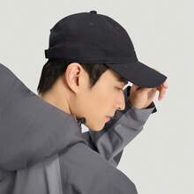 Adidas 男女通用新款 M 码弯檐帽 KR2608 - 黑色 - 查看 2