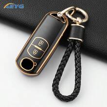 Ốp bảo vệ chìa khóa điều khiển từ xa bằng TPU cho xe hơi, phù hợp với các dòng xe CX-3 CX3 CX-5 CX5 CX7 CX-9 CX8 2 3 5 6 BL B M GJ Atenza Axela Demio - A - Xem 2
