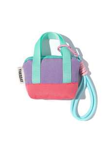 1 PC New Mini Coin Purse With Wristband Earphone Case Dopaamine Pink Card Holder Dopamine Pink Mini Handbag Earphone Case - Multicolor - View 12