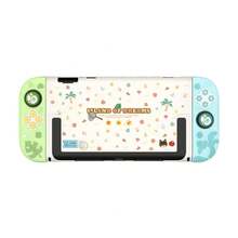 IINE Island Dream Switch 2/NS2 保护壳套装，可拆卸保护壳，可爱超薄 PC 外壳，包含 2 个摇杆帽、收纳袋和游戏卡盒，游戏配件 - 查看 14