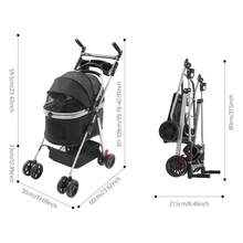 YUNRUX Storage Island & Carts - Black - View 2