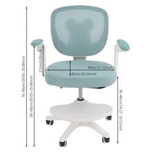 SHIOUCY Sedia da ufficio - Verde chiaro - Visualizzare 6