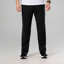 Under Armour男女同款褲子2026春季新款運動休閒簡約基礎長褲衛褲25600707-001 - 黑色 - 查看 3