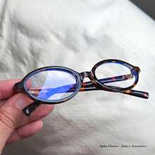 Women's Vintage Oval Square Sunglasses - Blue Light Filter And UV400 Protection - Premium Frame - Rùa Kiến Hình Bầu Dục Ánh Sáng Xanh - Xem 6