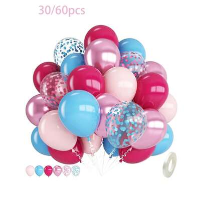 30/60Pcs Pink And B…