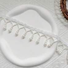 Mặt dây chuyền tua rua ngọc trai giả thủ công DIY Phụ kiện trang trí ren quần áo, Thích hợp cho dây chuyền mặt dây chuyền, Cổ áo, Phụ kiện váy cưới, Vật liệu may mặc, Mũ đội đầu, Giày dép Vật liệu DIY - Nhiều màu - Xem 6