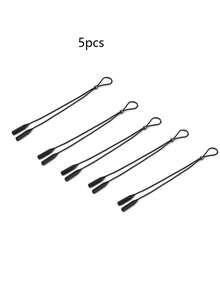 Dây đeo kính bằng silicon co giãn đa năng cổ điển, dây đeo kính thời trang có thể điều chỉnh với hạt chữ cái, dây đeo kính thể thao ngoài trời, phụ kiện kính mắt dành cho nữ cho các hoạt động ngoài trời, kỳ nghỉ, du lịch, phụ kiện trang phục và quà tặng. - Nhiều màu - Xem 11