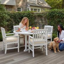 Outdoor Chair Cushions Set Of 4: Waterproof Fade Resistant Cushion Patio Furniture - Pads With Ties And Hidden Zipper - Patio Chair Cushion Beige - 18.5x16x2 吋 | 4 件裝 + 米色 - 查看 2
