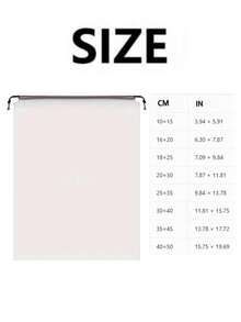10pcs Transparent Plastic Storage Bags, Portable Travel Shoe Bags, Waterproof Shoe Bags, Drawstring Shoe Organizer Bags Unisex, Travel Storage Drawstring Shoe Covers, Dust-Proof Packing Bags, Essential For Travel, Cruise, Vacation, Closet Organization, Compact/Lightweight, Spring/Summer Travel - Clear - View 10