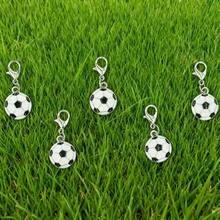 Bộ 3/5/10 móc khóa hình quả bóng đá, móc khóa túi tự làm, giá đỡ tai nghe, thích hợp làm quà tặng sinh nhật, kỷ niệm ngày cưới, ngày Valentine, ngày của Cha và các dịp khác. - Phụ kiện - Xem 4