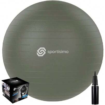 Pelota de Yoga y Pilates 65 cm con Bomba de Inflado - Extra Gruesa 2000 micrómetros Resistente 200 Kilos - Antideslizante para Ejercicio y Equilibrio Corporal,41875173