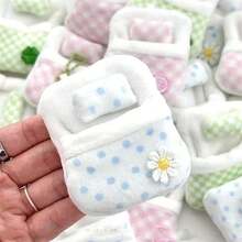 Cute Senbei Exclusive Four-Leaf Clover Bedding, High-Quality Mini Doll Bed Hanging Accessory - Multicolor - View 10