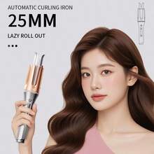 It-Curl 一键式即时卷发器，自动卷发棒，25mm/32mm 两种尺寸，三档温度可调，快速加热，双向旋转，自动断电，防烫伤，旋转式卷发棒，一键式即时卷发器，适用于毕业、生日、节日、夏季、秋季等各种场合的发型设计。 - 彩色 - 查看 11