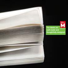 Marklife Labels 4" X 6" 穿孔热敏标签，兼容热敏打印机 - 也适用于其他品牌，折叠纸，强力粘合剂，商用级（4" X 6" - 200 张标签） - 100*150mm, 200 sheets per set - 查看 9