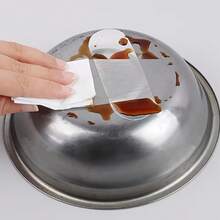 20pcs/50pcs/100pcs Pipe Repair Patches - Kitchen Drain Pipe Repair Patches, Pot/Bucket Crack Repair Patches - High Temperature Resistant Aluminum Foil Tape - Silver - View 4