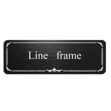 1pc Customized Engraved Name Plate, Metal Material With Adhesive Backing, Name Tag For Trophy Engraving, Stainless Steel Name Plate, For Custom Plaques, Decorative Name Tags And Nameplates - Multicolor - View 8