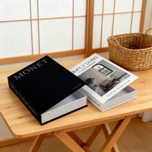 2件套仿书摆件，时尚书型装饰，印有国际城市名称，适用于各种场景（房间、家居、卧室、客厅、办公室、浴室、书桌、电视柜、走廊、书架），也可作为节日礼物。 - 裝飾書 - 查看 2