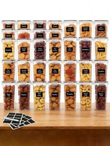 Kitchen Storage Set - Black and White - View 1