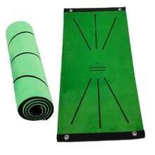 1PC Golf Training Mat - Swing Analyzer & Impact Detection, Non-Slip Rubber Base With Ball Marker - For Driving Range Practice, Indoor/Outdoor Swing Drills - Golf Practice Mat - Swing Training Aid - Golf Impact Pad - Driving Range Mat - Golf Accessories - Multicolor - View 6