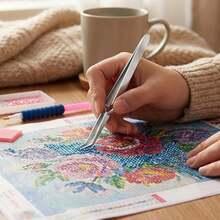 Multi-Functional Nail Shaping Tweezers, Crystal Nail Shaping Clamp, UV Gel Curing Nail Clamp, Perfect Nail Sculpture Manicure Tools - Multicolor - View 5