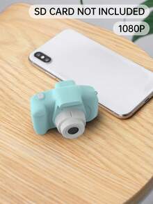 1080P Mini Portable Digital Camera, Rechargeable Camera With 2-Inch Screen And 15MP Resolution, Suitable As Christmas/Birthday Gift For 3-12 Years Old Boys And Girls, Includes 1 TF Card And Card Reader - Green - View 6