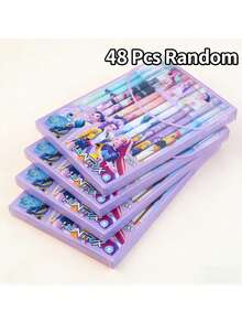 K-POP 女团 12 支装可擦凝胶笔套装，0.5mm 顺滑书写文具，适用于学校和办公室 - 彩色 - 查看 8