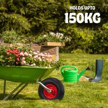 Crystals Heavy-Duty 35 Cm Pneumatic Wheelbarrow Wheel – 150 Kg Load Replacement Tyre - Wheel - View 6