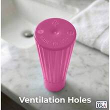 Toothbrush Holder - Pink, Made In USA, With Ventilation Holes, Toothbrush Covers, Toothbrush Holder, Toothbrush Soft, Durable Design, Hygienic Bathroom Accessory - 粉色 - 查看 6