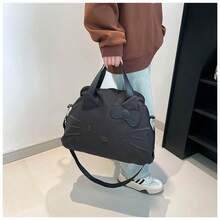 Hello Kitty Travel Bag / Large Capacity Shoulder Messenger Bag / Business Trip Casual Use Luggage Bag, Can Fit Over Suitcase Handle - Multicolor - View 7