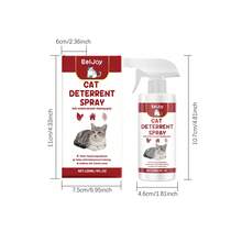 Kattavvisande spray, förhindrar att katter klättrar upp i sängen, klöser möbler, bärbar husdjursavskräckande spray - Visa 11