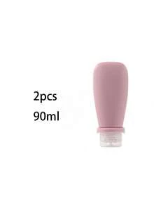 1 套硅胶旅行瓶，洗发水、化妆品、乳液可再填充容器，防漏设计，30ml、60ml、90ml 尺寸 - 藕粉色 - 查看 27